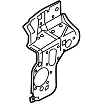 Ford 8C3Z-25016A92-A Dash Panel Reinforcement