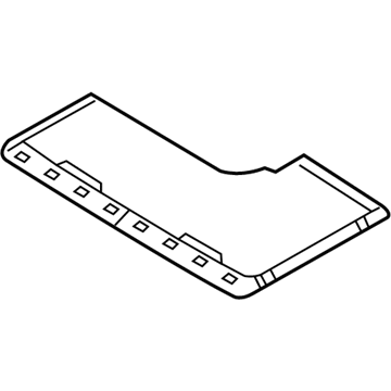 Ford 7G1Z-54519A02-AB Sunshade, Charcoal