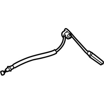 Ford 8A8Z-74221A00-B Cable