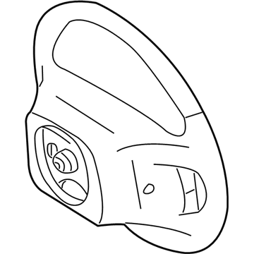 Mercury Grand Marquis Steering Wheel - 3W3Z-3600-AAB