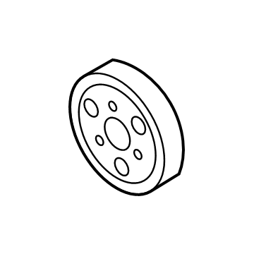 Lincoln HJ5Z-8509-A Pulley - Water Pump