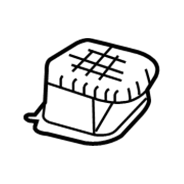 Ford 7L1Z-7802408-A Water Deflector