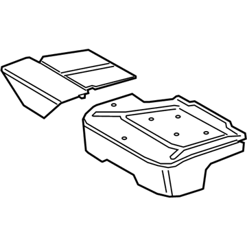 Ford Seat Cushion - JL1Z-78632A23-E