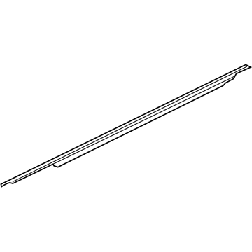 2017 Ford Police Interceptor Sedan Door Seal - AG1Z-5425597-A