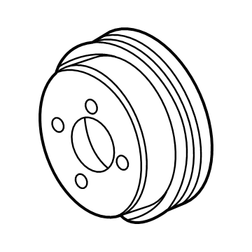Ford Water Pump Pulley - LC3Z-8509-A