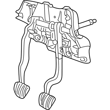 Ford Brake Pedal - 3W6Z-2455-AA