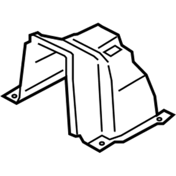 Ford JR3Z-6311130-B Lower Shield, Rear