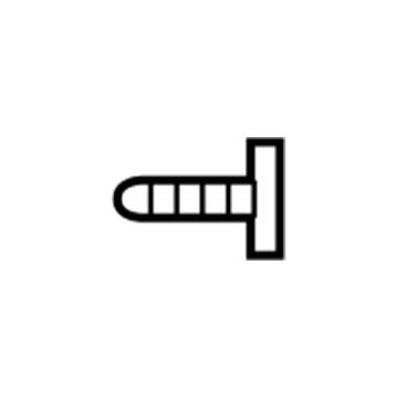 Ford 5C3Z-17C756-BC Molding Extension Retainer, Rear