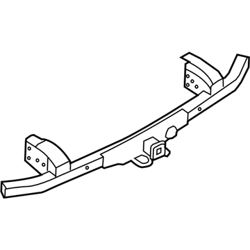 Ford 1L2Z-19D520-BB Trailer Hitch, Rear
