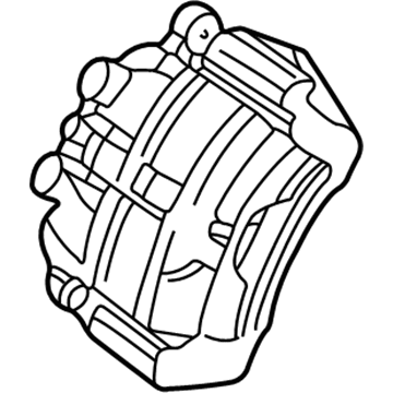 Ford Brake Caliper - 4F1Z-2B121-AA