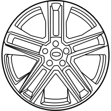 Ford FB5Z-1007-C Wheel, Alloy