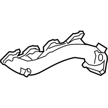 Ford 4W7Z-9431-AA Exhaust Manifold, Driver Side