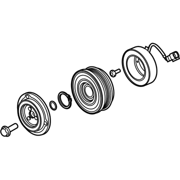 Ford A/C Idler Pulley - BR3Z-19D784-B