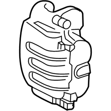 Ford 6L2Z-2B120-A Caliper, Front Passenger Side