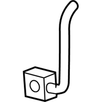 Ford 6L2Z-2078-C Flex Hose, Front Driver Side