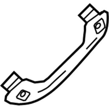 Ford 9L8Z-7831406-AA Handle, Charcoal Black, Passenger Side