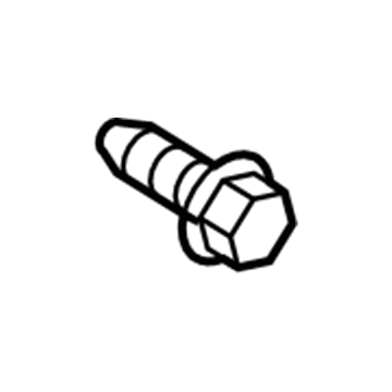 Ford -W709735-S438 Upper Center Pillar Trim Bolt