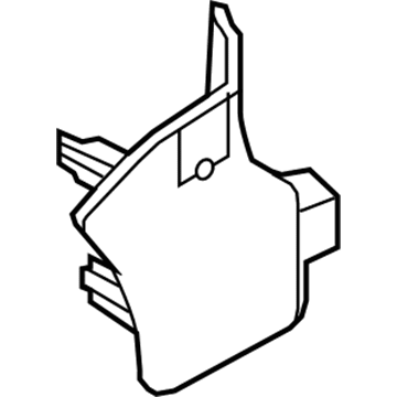 Ford 8L8Z-7802344-AA Cowl Trim, Passenger Side