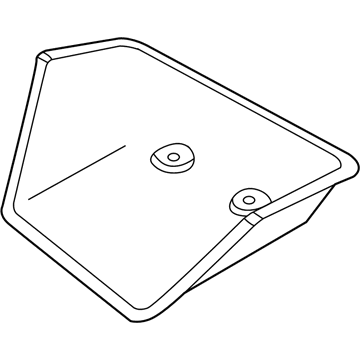 Ford DB5Z-13B464-AA Shield, Passenger Side