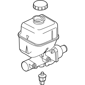 Ford Brake Master Cylinder - DC3Z-2140-B