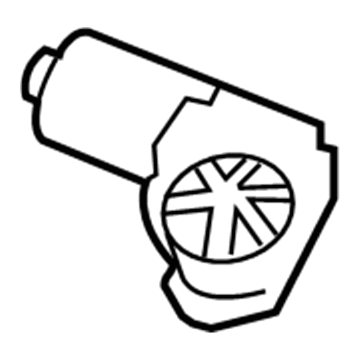 Lincoln Wiper Motor - DE9Z-17508-A