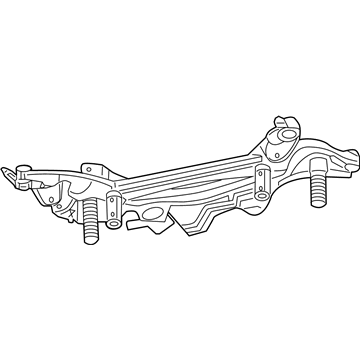 Lincoln Zephyr Axle Beam - 9E5Z-5035-A