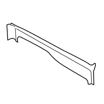 Ford BK3Z-6124301-H Inner Center Pillar, Driver Side