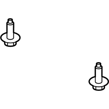 Ford -W711806-S442 Front Bracket Mount Bolt