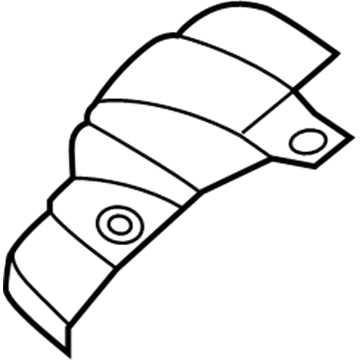 Ford JL1Z-1A484-A Rear Shield
