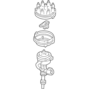 Ford Distributor - F2TZ-12127-D