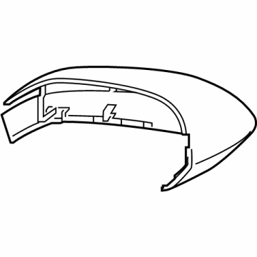 Lincoln Mirror Cover - LJ7Z-17D743-AA