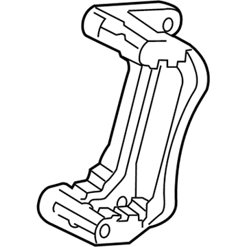 Ford 7T4Z-2B292-A Caliper Support, Front Passenger Side