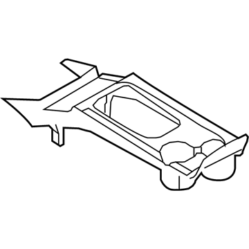 Mercury Grand Marquis Center Console Base - 6W3Z-5404567-AC