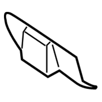 Ford 3L7Z-17F759-AAPTM Tow Bracket Cover