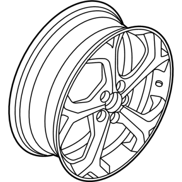 Ford PJ6Z-1007-E Wheel Assembly