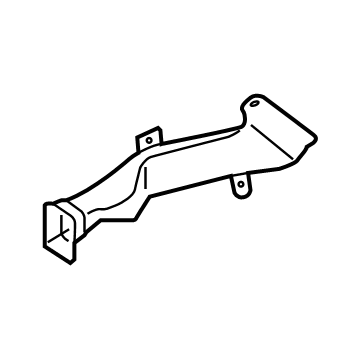 Ford FA1Z-19E630-C Vent Duct, Passenger Side