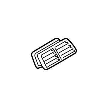 Ford FA1Z-19893-AC Louver, Center