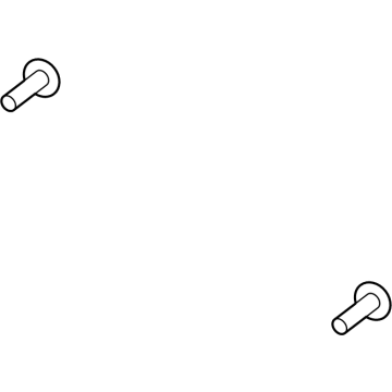 Ford -W507042-S442 Lower Molding Screw