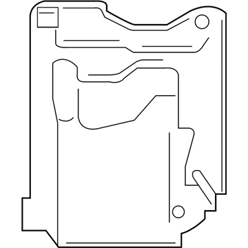 Ford FL3Z-14D189-B Blind Spot Radar Mount Bracket