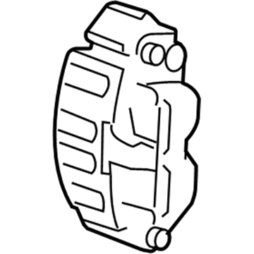 Ford G2MZ-2V120-BRM Caliper, Passenger Side