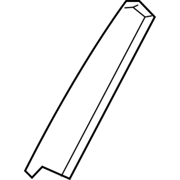 Ford Police Responder Hybrid Door Moldings - ES7Z-5420555-CA