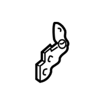 Ford 6S4Z-5422801-AA Upper Hinge