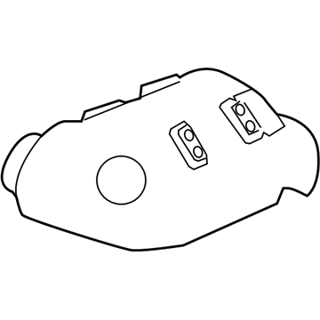 2018 Ford Special Service Police Sedan Exhaust Heat Shield - DG1Z-5E258-A