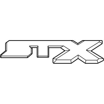 2024 Ford Expedition Emblem - JL1Z-16720-B