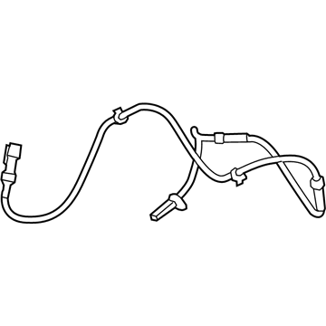 Ford CB5Z-2C204-A ABS Sensor, Front