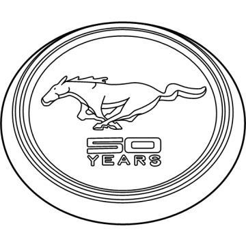 Ford Mustang Emblem - JR3Z-6342528-E