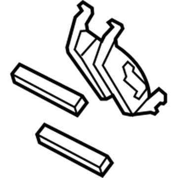 Ford AU2Z-2V200-A Rear Pads