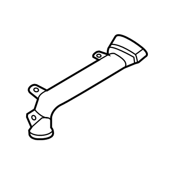 Ford ML3Z-19E630-B Defroster Duct, Upper Inner Driver Side