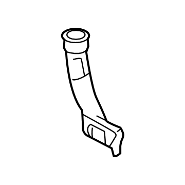 Ford ML3Z-18490-E Defroster Duct Extension, Upper Outer Driver Side