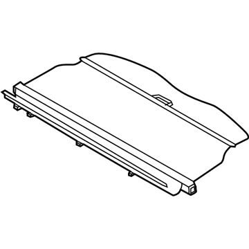 Ford FT4Z-5845440-AC Luggage Cover